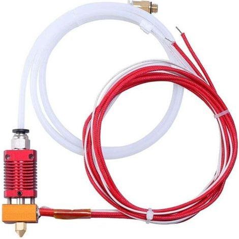 CR10 Extruder, 12V 40W Hot Head, Compatible with CR-10, CR-10S, CR-10S4, CR-10S5 3D Printers, 1.75mm Filament, 0.4mm Nozzle, NTC Heating Element, Thermistor. (1/4)