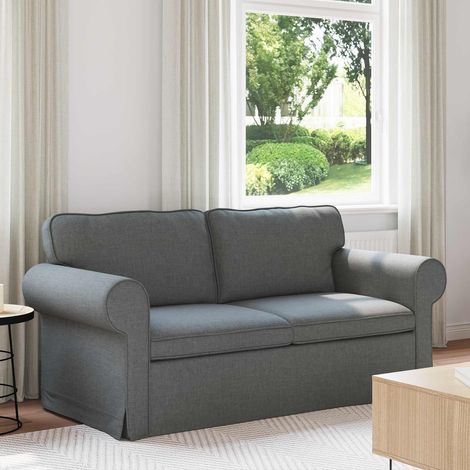 Sofá Gris oscuro 175 x 82 x 80 cm tela