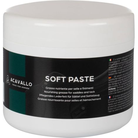 Soft paste grasso per cuoio ad azione nutriente e reidratante 500ml