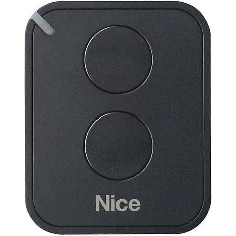Télécommande NICE FLO2RE pour l'automatisation des portails et portes de garage, émetteur ON2E/A à deux boutons (pour NICE RB400 et (1/4)