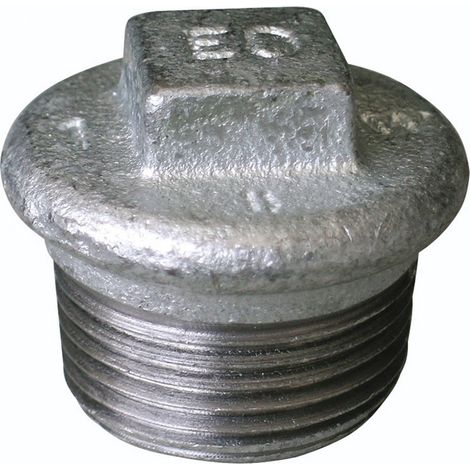 10PZ TAPPO MASCHIO IN GHISA Figura 290 mis.  3/4