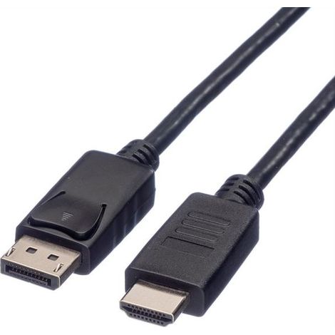 Cavo DisplayPort Roline DP-HDTV, maschio/maschio, 2 m, 11/04/5781 (1/3)