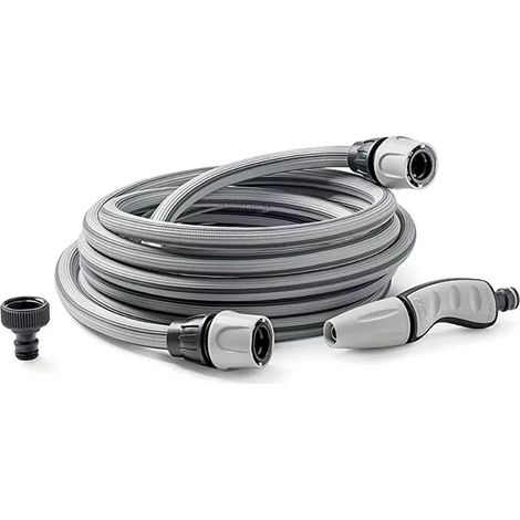 kit tubo irrigazione auto estensibile da 15 metri "aquago easy" - g.f.