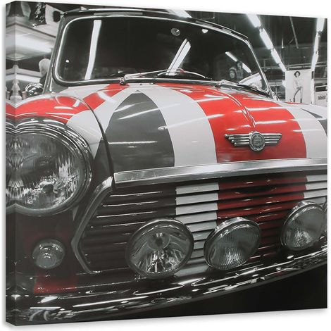 Tableau sur toile Voiture Mini Cooper 30x30 (1/5)