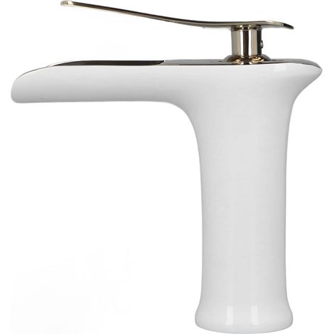 Robinet Monotrou, Robinet de Salle de Bain à Poignée Unique pour Hôtels.
