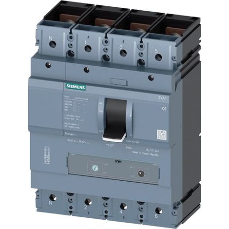 Interruttore Automatico 3VA 630A 4 poli 36KA