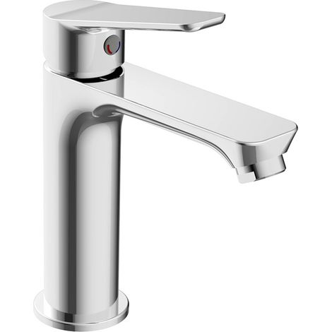 Miscelatore lavabo monocomando cromo lucido con piletta click-clack Vegas (1/3)
