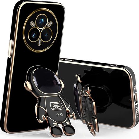Funda para Realme 14 Pro+ 5G Astronauta, Negra (1/4)