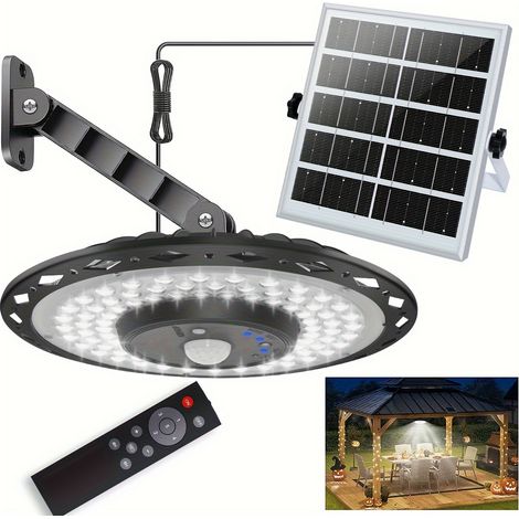 Suspension solaire d'extérieur (couleur et luminosité réglables, indice de protection IP65, télécommande incluse) (1/5)