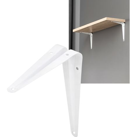 Regalhalterung weiß, Metall, 300x250 (1/3)