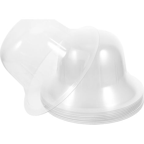 Lot de 10 Porte-Chapeaux en PVC Transparent Supports Ronds pour Maintien de Forme Organisateur Empilable Peu Encombrant pour Rangement Maison Voyage et Présentation (1/5)