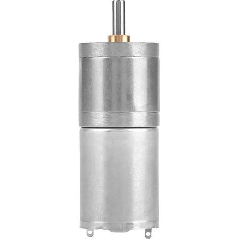 1 pièces 25mm DC 12V 25GA-370 moteur à engrenages en métal basse vitesse pour serrure électronique-Crezuo (1/5)