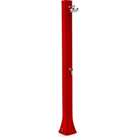 Doccia Solare da Giardino 40L Miscelatore Arkema Big Happy Five Ruby (1/2)