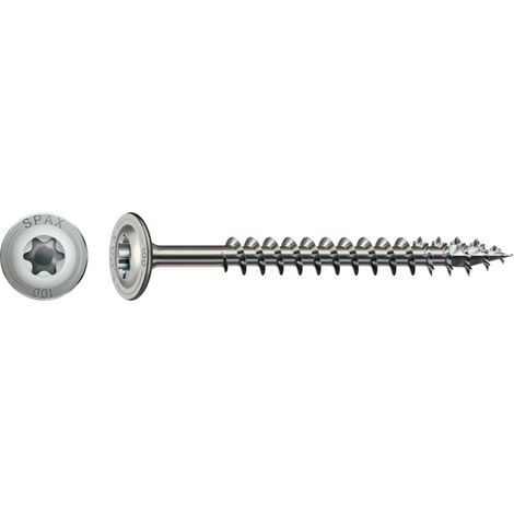 Spax 8x60 A2 Tellerkopf T-Star Plus T40 Vollgewinde 50St