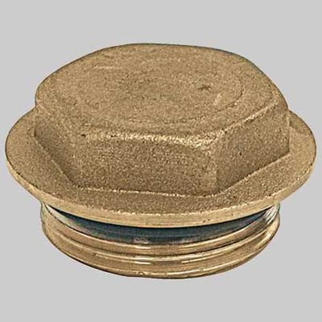 TAPPO MASCHIO CON O-RING PER COLLETTORI 3/4