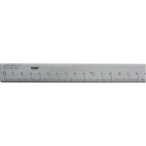 Regla de acero INOX RIGIDA 1000mm VOGEL 1691000100
