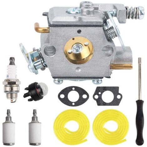Carburador RY3714 309376002 para Ryobi RY3714 RY3716 y Homelite con cebador, bujía, filtro de combustible, junta y manguera de combustible. (1/4)