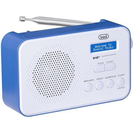 Trevi DAB 7F92 R Laptop Digital Blau, White