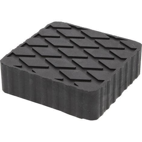 KS TOOLS Tampon en caoutchouc 08 pour ponts élévateurs 116,5 x 116,5 x 36,5 mm - 160.0483 (1/4)