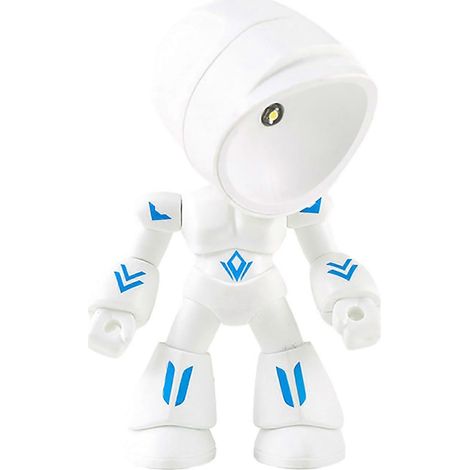 Poseable Robot Veilleuse LED Desk Lampe – étanche éclairage LED – pour Extérieur – Blanc (1/5)