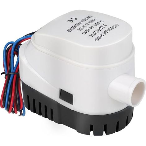 Pompe de Cale 1100GPH Noir Bateaux (1/5)