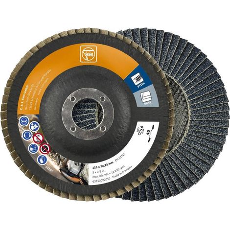 Fein 63730022010 Discos abrasivos 125 mm Grano 40 Pack 10