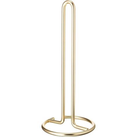 Porte-rouleau de cuisine – Or – Autoportant – Standard et grand – Support vertical – Comptoir (1/5)