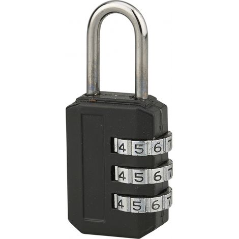 THIRARD - Cadenas à code Compact 01, bagage, 22mm, 3 chiffres - THIRARD