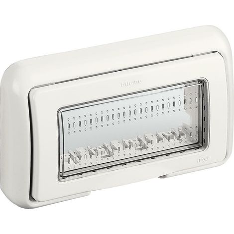 Coperchio IP55 per scatola 503 serie BTICINO MATIX 25604b bianca