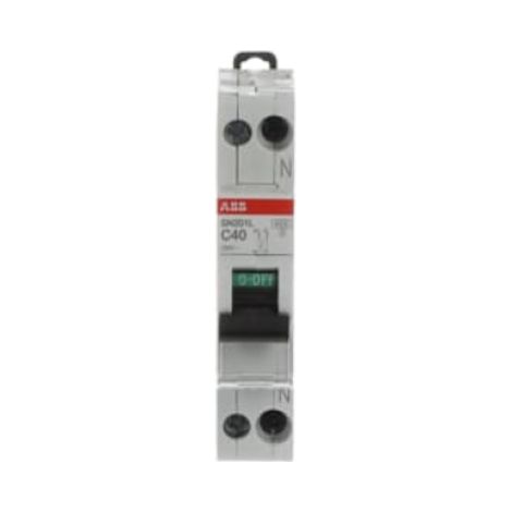 Interruttore automatico sn201 l c40 1p+n 4 5ka abb sn201lc40 (1/3)