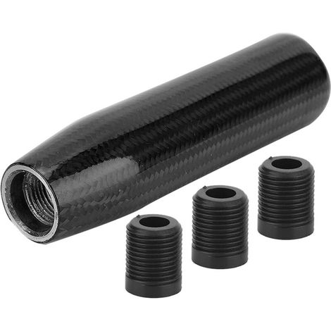 Universal Carbon Fiber Manual Transmission Gear Shift Knob, Ergonomic Gear Shift Knob for All Cars (1/5)