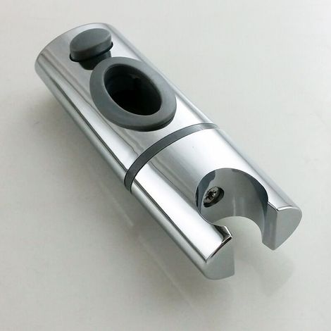 Duschkopfhalterung für Standard-32 x 17 mm elliptische Gleitstange – Chrom-ABS (1/3)