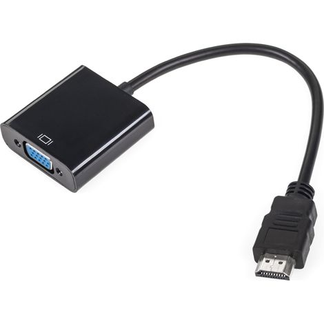 Adattatore da spina HDMI a presa VGA + audio (1/2)