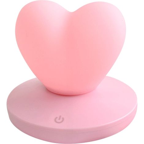 Lampe De Nuit Led En Silicone - Rechargeable Par Port Micro Usb - 1200 Mah - 8 Heures D'autonomie - Idéale Pour Chambre D'enfant Ou Salon - 1 Pièce (1/5)