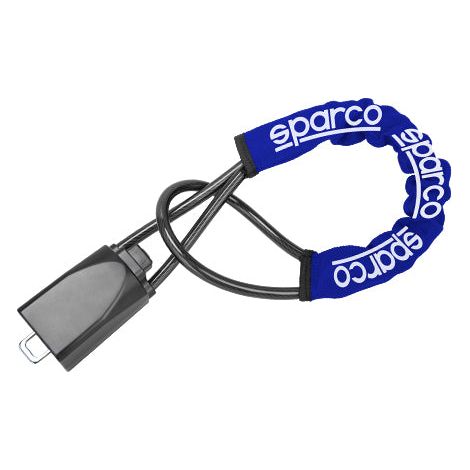 CABLE ANTIVOL SPARCO BLOQUE VOLANT VERS CEINTURE z