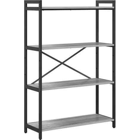 Maison Exclusive - Bücherregal Grau Sonoma 80 x 30 x 120 cm Holzw