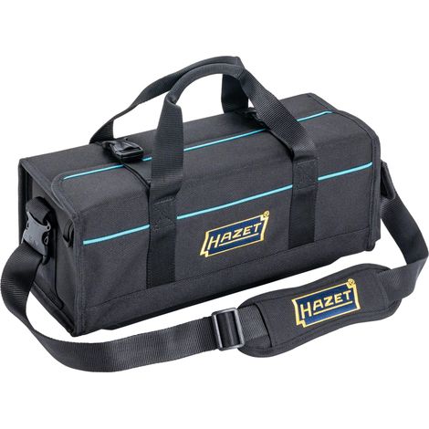 HAZET PETIT SAC À OUTILS UNIVERSEL 191T-5L VIDE 450 X 180 X 200 MM AVEC FOND SOLIDE, POCHE INTÉRIEURE ZIPPÉE COMPACTE POUR ATELI (1/4)