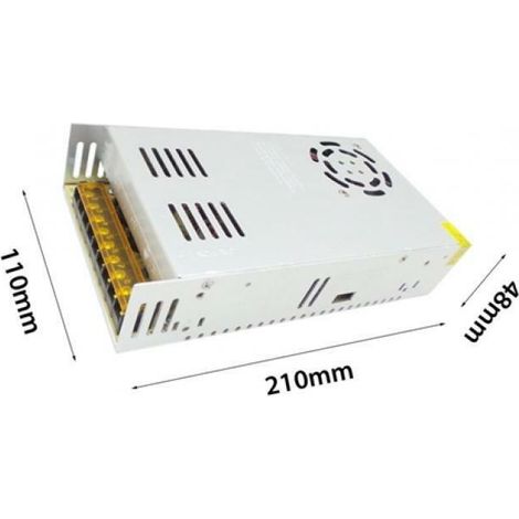 Trasformatore led 500w 20a alimentatore led 24v dc per striscia e lampadine driver
