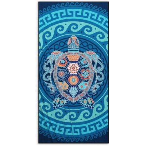 Pair Microfibre Serviette De Plage Ultra-Léger, À Séchage Rapide
