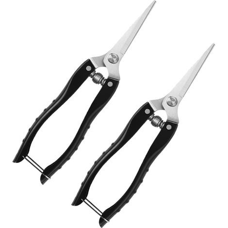 2pcs Set of Garden Pruners Gardening Scissors for Pruning Tools for Flowers and Small Plants (1/5)