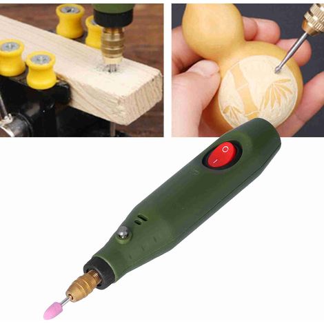P-500-8 Mini-Elektroschleifer/Bohrer/Gravierstift (18-teilig) AC100-240V Europäischer Standard (1/5)