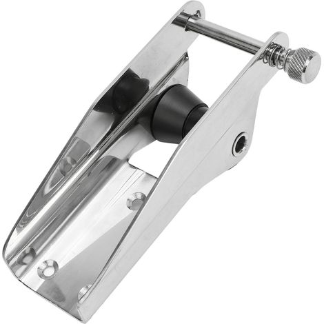 Rouleau d'ancrage de bateau en acier inoxydable, support d'arc marin poli de 200mm avec goupille à ressort pour remorque Yacht. (1/5)