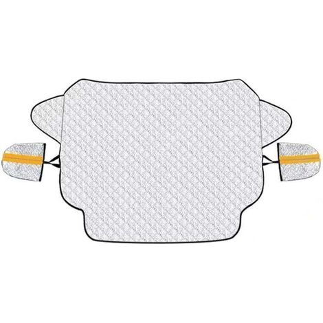 Car Windshield Cover Magnetic Car Windshield Cover - Winter Protection Protects Against Wind Snow Dust Frost Sun - with Magnet (1/4)