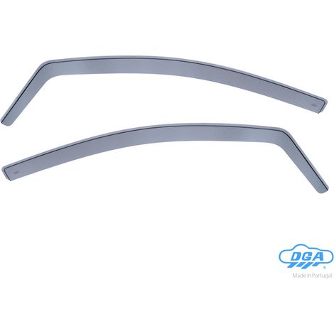 Set deflettori aria anteriori ad incastro, tipo lungo - compatibile per Fiat Grande Punto 3p (09/0504/12) (1/5)