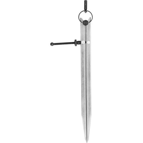 Divisorio ad ala regolabile – 250 mm – dado a molla – pelle/legno/plastica – staffe – marcatura