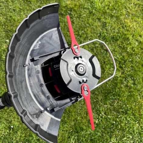 Disco di taglio di ricambio, accessorio per tosaerba, adatto per decespugliatori a batteria. (1/4)