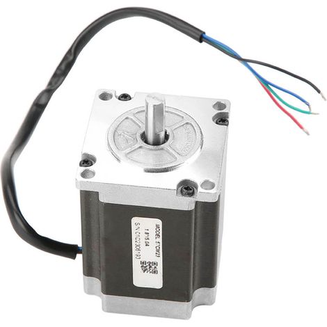 Moteur pas à pas CNC NEMA23 biphasé 57CM23 5A 2,1 Nm, arbre de 8 mm, longueur de 76 mm (1/5)
