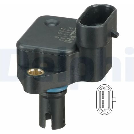 Capteur, pression de suralimentation Delphi Technologies PS10133 LAND ROVER