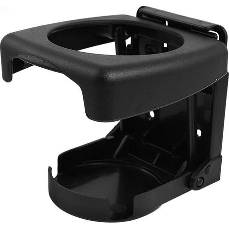 Support pliable en plastique noir pour gobelet, canette ou bouteille de voiture ou de camion (1/5)