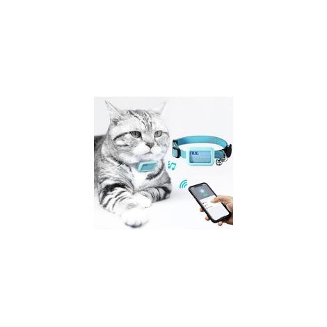 Collier pour chien étanche GPS Tracker Bluetooth Locator Chien et chat Collier anti-perte, Pet Locator Chat et chiot Bluetooth Dispositif anti-perte Collier anti-perte (1/5)